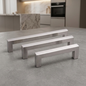 Furnitur meja rias baja tahan karat <span class=keywords><strong>Modern</strong></span> kenop pegangan laci mewah emas hitam tarik untuk kamar tidur lemari dapur lemari baru - Product Image 1