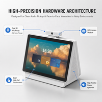 Ordinateur de bureau intelligent tout-en-un avec traduction vocale en temps réel, écran tactile, système d'exploitation Android, disponibilité 24h/24 et 7j/7, design portable, 10,1 pouces