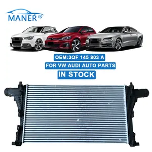 MANER-sistema de refrigeración 3QF145803A, piezas de coche, radiador bimetálico para Audi vw