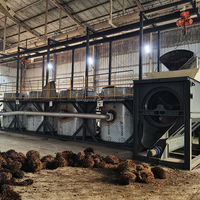 1 TPH Gratis Installatie Palmoliemolen Rode Palmolie Productiemachine Containergebaseerde Installatievrije Palmolie Verwerkingslijn