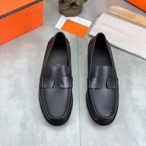 Zapatos Oxford de Piel de Vacuno de Grano Entero con Entresuela de Goma/Látex para Todas las Estaciones, Suela de Goma y Forro de Tela, Espuma - Product Image 1