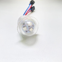 26mm LED Burbuja 0,72 W LED Punto de luz 12V WS2811 Full Color LED Diversión Pixel Luz