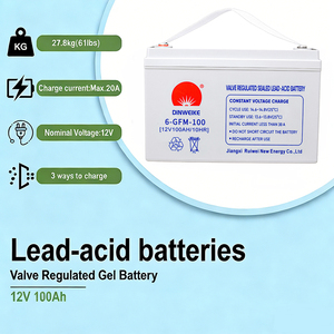 ソーラーシステム & UPS用<span class=keywords><strong>12V</strong></span> AGM VRLAバッテリー100Ah 65Ah 38Ah <span class=keywords><strong>33Ah</strong></span>充電ディープサイクル密封鉛電池 - Product Image 2