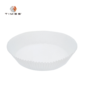 Revestimiento de papel desechable <span class=keywords><strong>AirFryer</strong></span>, platos de cocina y fiesta cuadrados redondos, bandeja de papel para freidora de aire reciclable, precio de fábrica - Product Image 4