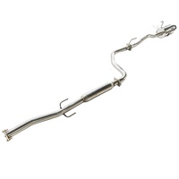 Échappement Catback avec embout de silencieux brûlé de 4,5 pouces pour Acura Integra LS/GS/Special Edition 94-01