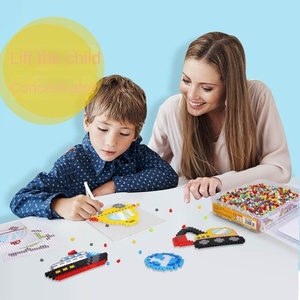 Suministro directo de fábrica 5mm Hama Beads DIY Planchado Perler Beads 5000PCs Juguetes educativos para niños Material PE - Product Image 2
