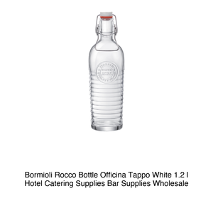 Botella Bormioli Rocco Officina 1825 de 1.2 L con Tapa Blanca - Product Image 2
