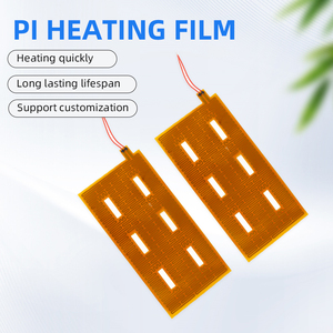 Riscaldatore da 12 Volt riscaldatore aria elettrico in poliimmide termofogli <span class=keywords><strong>per</strong></span> sedile auto isolamento elettrico nastro in poliimmide di calore - Product Image 4