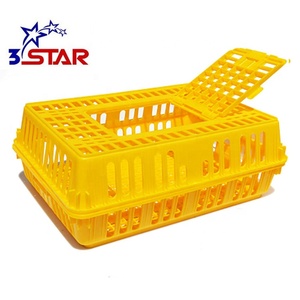 live chicken pigeon duck plastic poultry transport cage turnover box transport crate