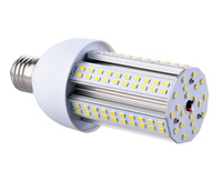 Ampoule LED 12W type maïs E27/E26/G24q/G24d avec capteur IP65, diffuseur et couvercles transparents pour usage intérieur de bureau