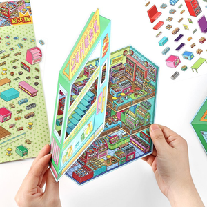 La séptima edición de <span class=keywords><strong>hoy</strong></span> está abierta para negocios, Serie de edición más grande, diario de paisaje, pegatinas de decoración de vacaciones Diy - Product Image 4