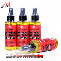 Nouvelle tendance de haute qualité salon de coiffure solvant professionnel dissolvant ruban C22 solvant 4 oz pulvérisation extension de cheveux dissolvant 118ml