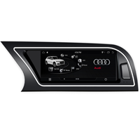 Autoradio stéréo Android 11 Octa Core 10,25 pouces avec carte SIM 4G intégrée pour Audi A4L/A5/RS5/S5 2009-2016 GPS Multimédia
