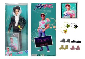 Demon Hunter Boy Band figur aksi 11.5 inci 11 sambungan Model koleksi Saia ABBy Mystery Jinu Romane dengan kartu dan kamera - Product Image 4