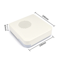 Aspirateur de poussière professionnel puissant Maryton en plastique blanc pour ongles, 220V, ventilateur d'aspiration, 25x24x6.7cm, pour salon de manucure