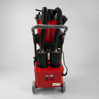 Aspirateur industriel MKG-012 120V, extracteur de poussière pour le ponçage du béton, la construction et le contrôle de la poussière des sols en époxy