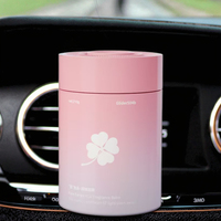 Désodorisant d'air pour l'intérieur de la voiture, plusieurs senteurs, design rose élégant, diffuseur d'arômes de voiture longue durée