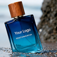 Vente en gros de parfum pour homme Oud personnalisé, longue tenue, avec emballage de luxe, parfum boisé pour homme