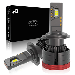 Huajian siêu Sáng 9005 9006 LED Đèn pha Bóng đèn 12V Nhà Máy Giá H4 R6-2 7000k Nhiệt độ màu cho phía trước đèn 20000LM - Product Image 1