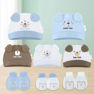 Conjunto de Manoplas y Botitas para Bebé Dokma (3 Conjuntos) Calcetines Transpirables de Punto con Estampado por Transferencia Térmica ALB22 - Product Image 3
