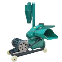 Nouvelle machine de broyage et de pulvérisation à marteaux haute productivité pour la coque de riz, les tiges, les pelures, les graines de palmier, le maïs, les copeaux de bois