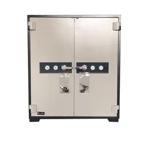 Hot-selling high quality materials double door fireproof safe electronic digital lock office safe