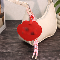 Pendentif de sac créatif en forme de nuage, en cuir PU, ornement suspendu tendance, accessoire de décoration quotidienne en gros pour sac à main