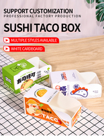 Boîte d'emballage pour œufs et toasts épais, boîte bento pour burgers avec tiroir, boîte à sandwichs, boîte à sushis et tacos
