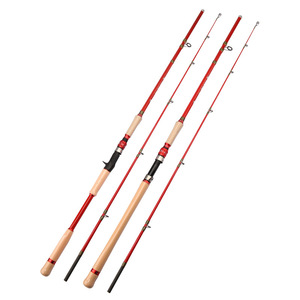 Caña de Pescar Thunder de Fibra de Carbono, Acción Extra Rápida, Multisección, para Pesca en Mar, Carpas, Océano y Playa - Product Image 5