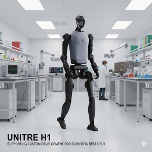 Robot humanoïde bipède avancé - Unitree H1 |   Taille standard pour usage académique et industriel - Product Image 3