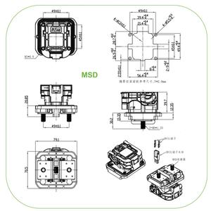 Hướng dẫn sử dụng dịch vụ ngắt kết nối cắm mmini MSD/MCB 350A và phía trước gắn kết ổ cắm cho PHEV xe - Product Image 3