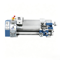 Tour à métaux manuel de précision YH250VF pour machines industrielles, travail du métal et du bois