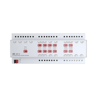Actionneur d'interrupteur d'automatisation haute puissance en aluminium et plastique avec protocole KNX 10A 4/6/8/12/16/24 circuits