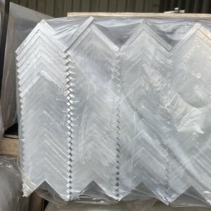 Алюминиевый угол 25x50 100x63 тонкая стена 1 мм 1,5 мм 2 мм 6063 Алюминиевый угол - Product Image 6