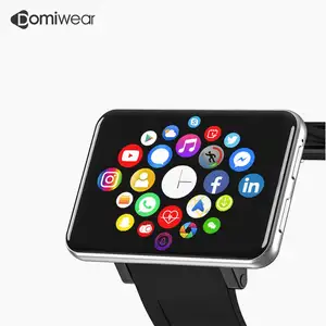 DM100 Touch Screen Heart Rate 4G Android Smart Watch Smartwatch Sleep Tracker WIFI Blood Pressure GPS Navigation