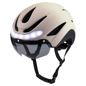 Casco <span class=keywords><strong>de</strong></span> <span class=keywords><strong>Bicicleta</strong></span> para Adultos con Indicadores Delanteros y Traseros para Ciclismo en Carretera, Desplazamientos Urbanos y Paseos al Aire Libre - Product Image 1