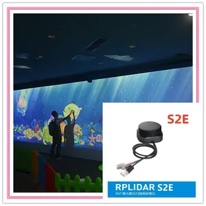RPLIDAR S2E Ethernet Network Port Lidar <strong>Slamtec</strong> 30m TOF Network Port S2 Laser Sensor Wall Floor Screen Interactive System Kit - Product Image 2
