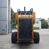 Mini chargeuse compacte chargeuse sur pneus petit prix d'usine articulé à vendre chargeuse antidérapante avec accessoire