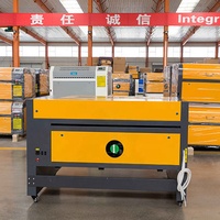 Machine de gravure laser CO2 ActionLasers 9060 80W 100W avec système Ruida certifiée CE FDA pour acrylique, bois, cuir