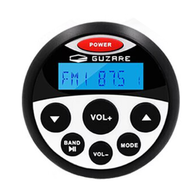 ISURE MARINE Radio Stereo Audio Waterproof Radio Boat FM AM Meter Stereo Receiver Audio System RV UTV Yacht