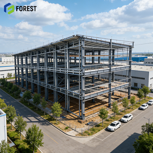 Bâtiment de stationnement à structure en acier, plateforme automobile durable, fabricant intelligent à longue portée, station de véhicules urbaine multi-étages OEM - Product Image 1