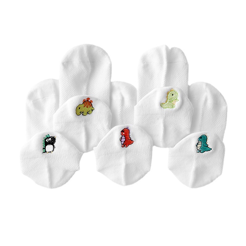 Jingwen OEM Children's Embroidered Cartoon Logo Cotton Dress Socks  Breathable Design for Autumn Season| Alibaba.com
