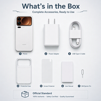 Xiaomi 17 Pro Max 2026, tout neuf, original, 6,9 pouces + 2,9 pouces, double écran arrière, appareil photo Leica, haut de gamme, téléphone Android MI, beauté