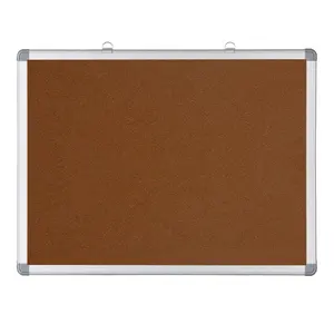 Message Natural Cork Board Pin Board Bulletin Notice Board Aluminium Frame Wooden Frame