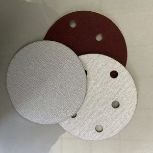 180mm khí nén stearate móc và vòng chà nhám đĩa tùy chỉnh OEM gỗ chà nhám đĩa giấy mài mòn loại đĩa - Product Image 4