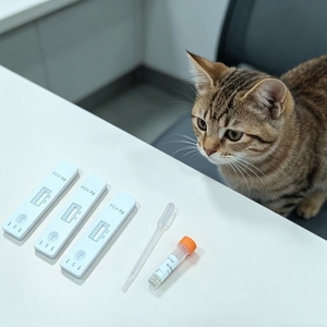 ชุดตรวจแอนติเจนไวรัสคาลิคิวไวรัสในแมวแบบเร็ว <span class=keywords><strong>ราคา</strong></span>ประหยัด สำหรับโรงพยาบาลสัตว์ - Product Image 2