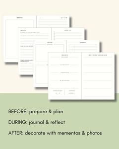 ของขวัญที่เป็นของที่ระลึกสำหรับนักเดินทางสมุดวางแผนวันหยุด & ไดอารี่สมุดแพลนเนอร์สมุดโน้ตปกแข็งสมุดบันทึกการเดินทางพร้อมการแจ้ง - Product Image 3