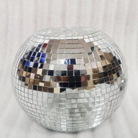 Disco Ball KTV Miroir Glaçage Bol Rond Verre Seau À Glace Vin Refroidisseur Parties Brillant Champagne Glace Refroidisseur Motif Décoratif