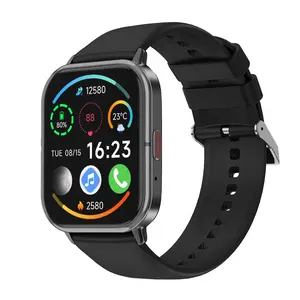 1.8 TFT 230mAh Gold IP68 Zinc Alloy Multi-Sport Modes Sports Voice Assistant One-connection BT Call Smart Watch