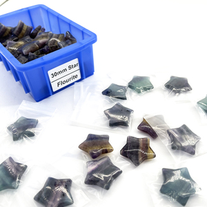 FUXUAN - Cristales de Piedra Natural al por Mayor, Gemas Curativas, Mini Cristal de Cuarzo Rosa en Forma de Estrella para Decoración - Product Image 4